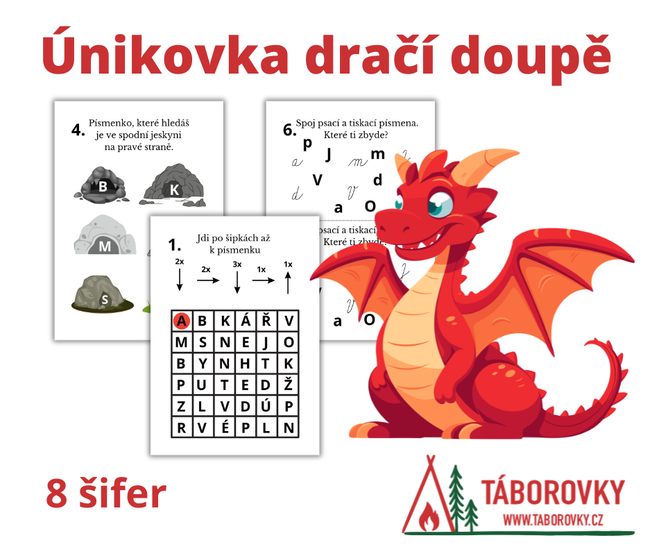 Dračí únikvoka pro prvňáčky